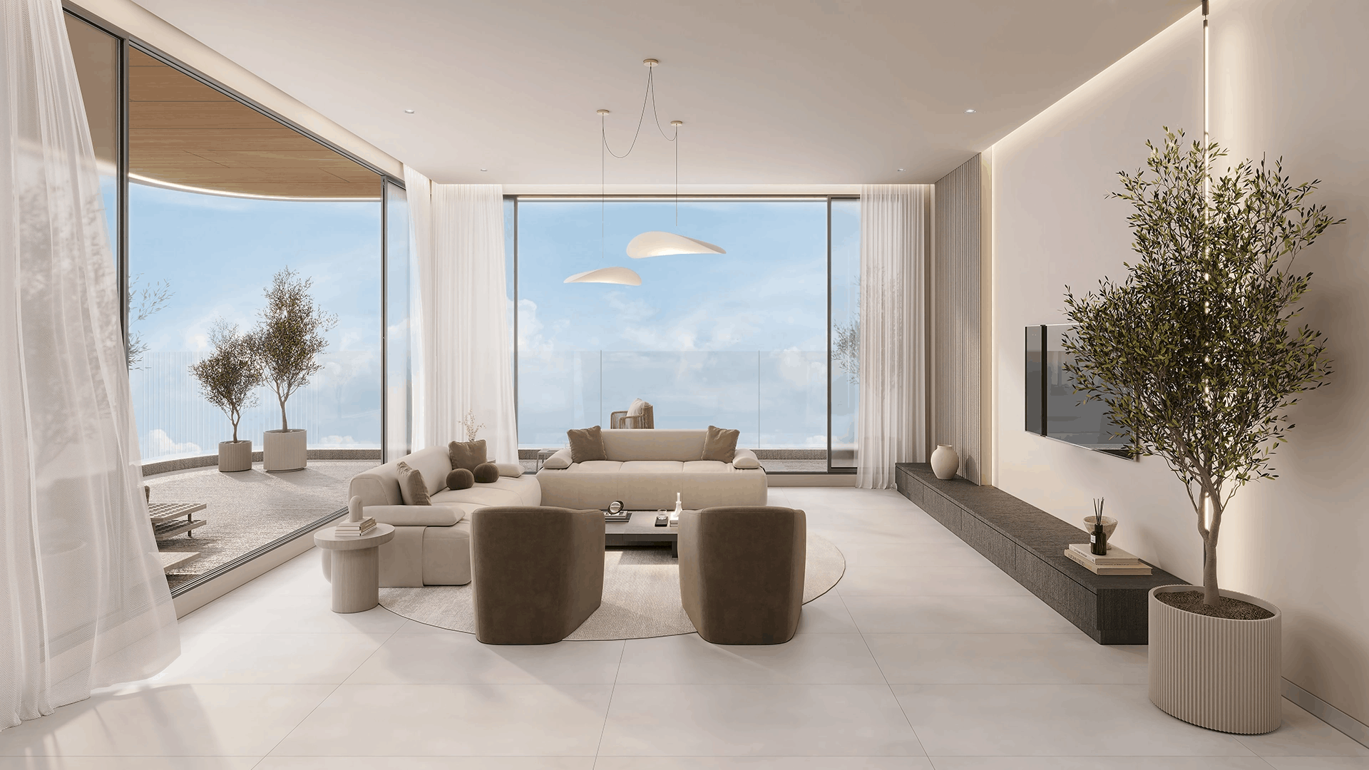 3 BR Apartments