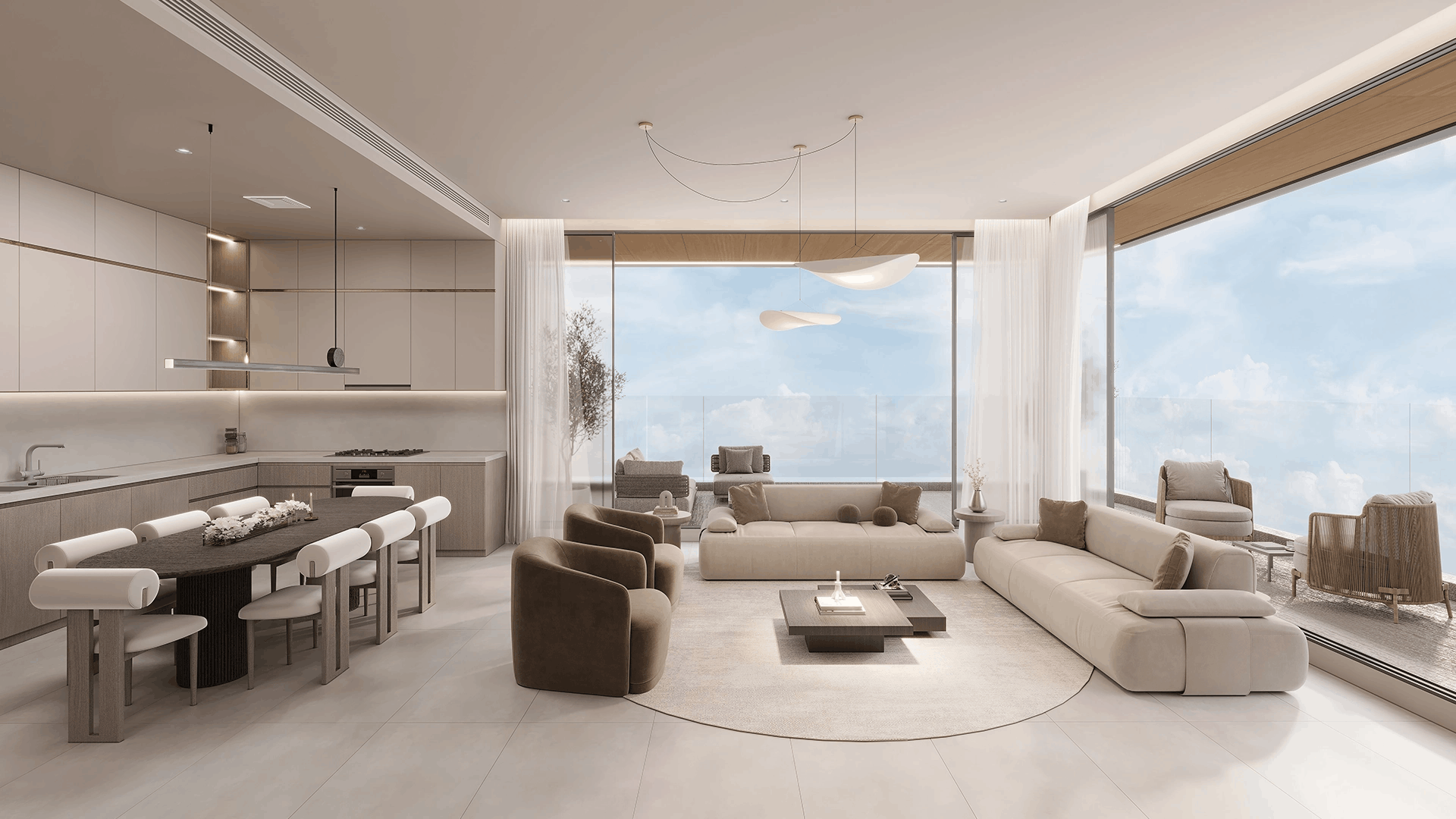 3 BR Apartments
